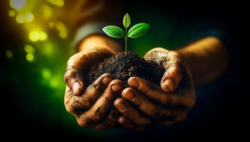 ai generated, growth, seedling, cultivation, hands, soil, green, planting, nurture, care, environment, sustainability, life, hope, nature, earth, garden, agriculture, ecology, conservation, future, organic, development, protect, agriculture, agriculture, agriculture, agriculture, agriculture