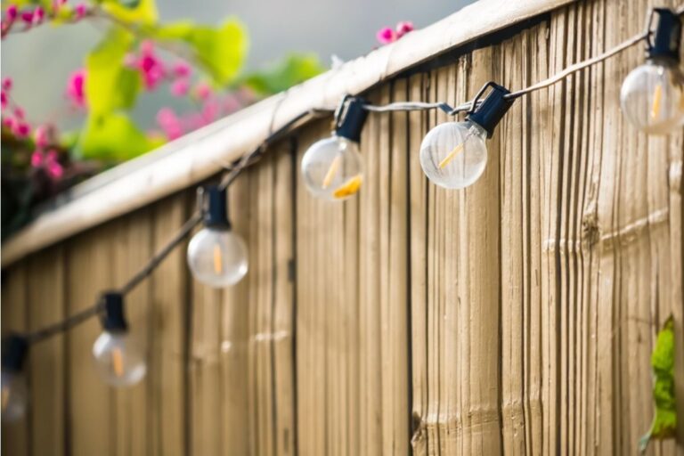 Homeowner Says His Neighbor Installed Bright Decorative Lights Around the Fence, Now His Plants Are Reacting to the Constant Night Exposure