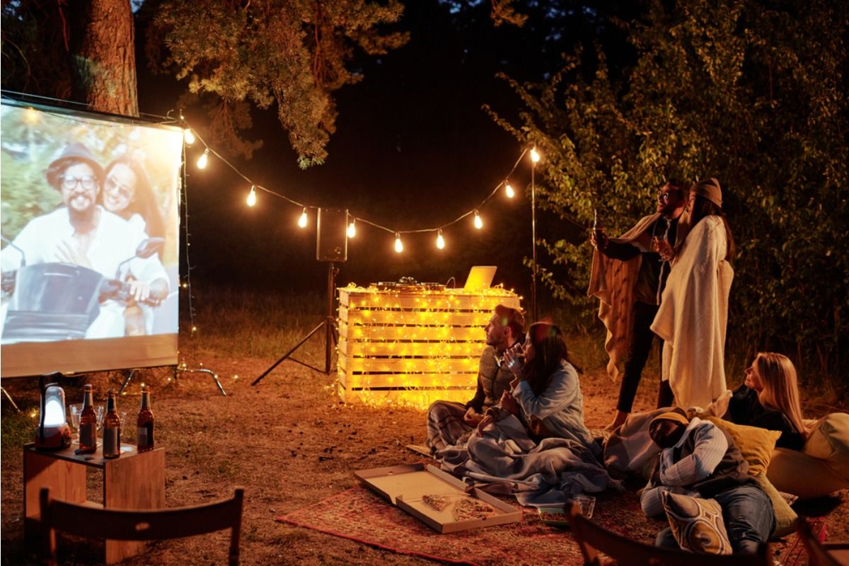 Homeowner Says His Neighbor’s Outdoor Movie Nights Shine Light Directly Into His Garden, Now Plants Along the Fence Are Growing Unevenly