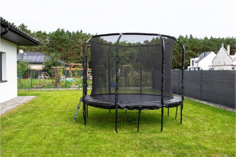 Gardener Says a Neighbor's New Above-Ground Trampoline Casts Shade Over Her Garden for Most of the Afternoon Now