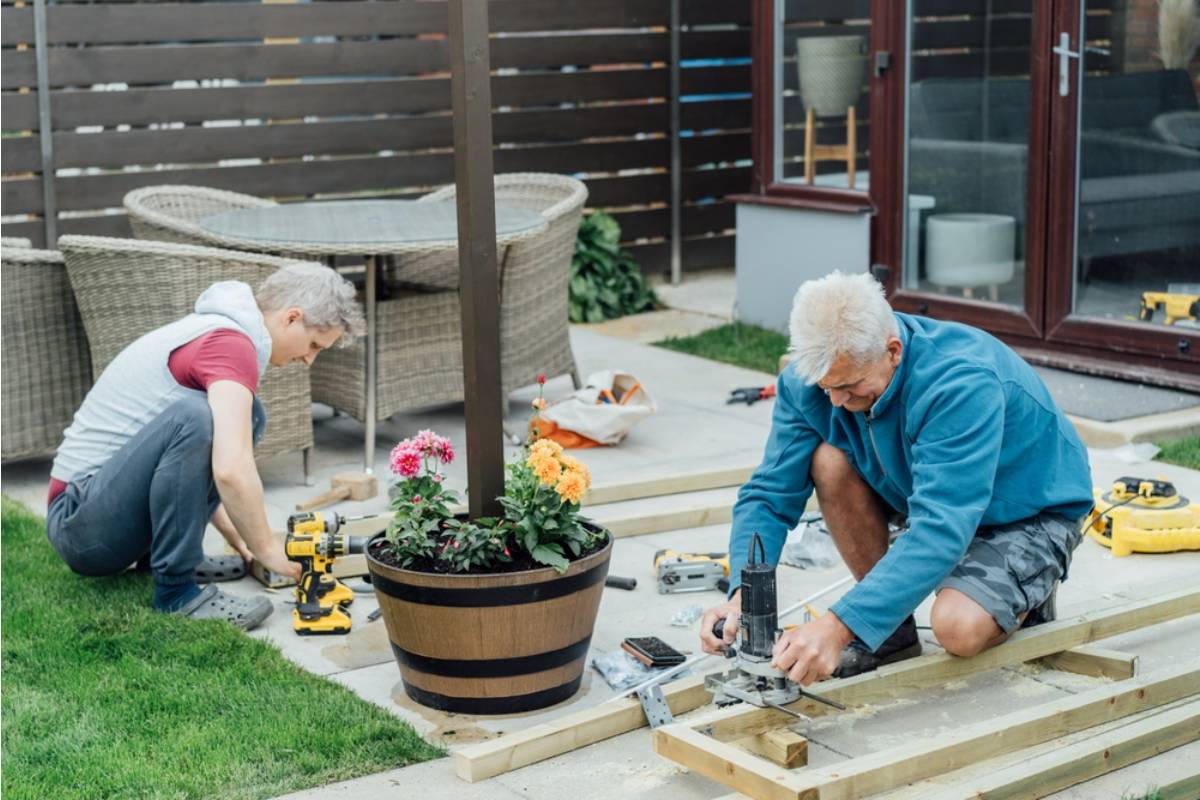 Gardener Says a Neighbor's Renovation Crew Has Been Using Her Garden Path as a Dumping Spot for Excess Drywall and Paint Cans