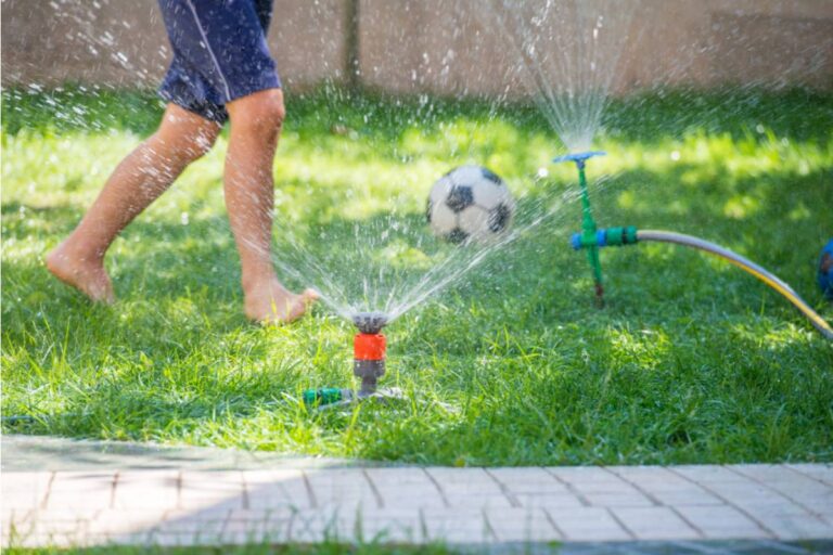Homeowner Says His Neighbor Installed Motion-Activated Sprinklers Aimed at the Property Line, Now His Garden Gets Soaked Every Time He Tries to Walk Through It