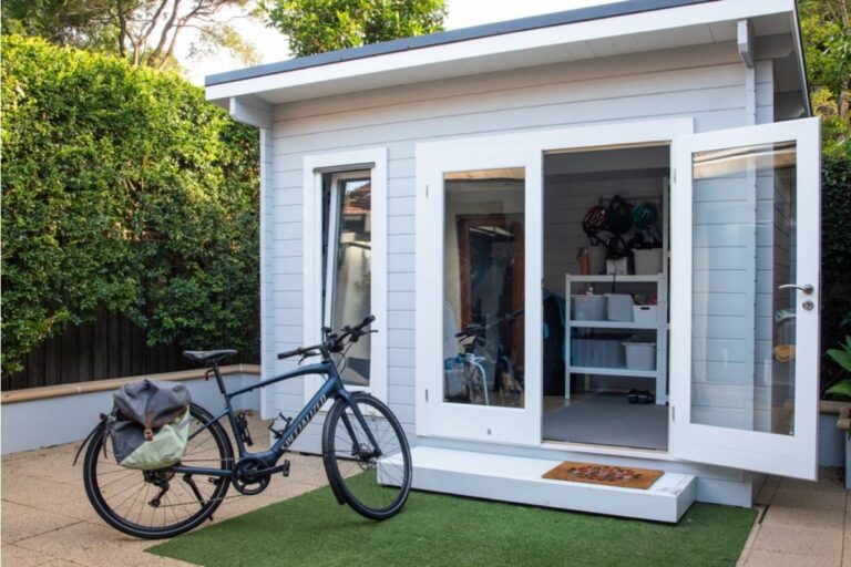 Homeowner Says His Neighbor's New Above-Ground Storage Pod Has Been Sitting Against His Garden Fence for Three Months Now
