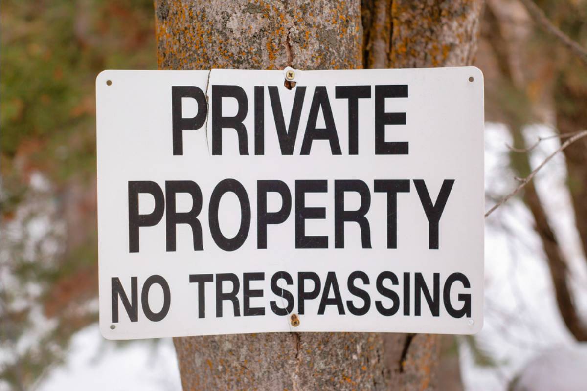 Gardener Says She Caught Her Neighbor Removing the "No Trespassing" Sign From Her Garden Fence Every Time She Put One Up, Then Replacing It With One That Says "Free Produce Here"