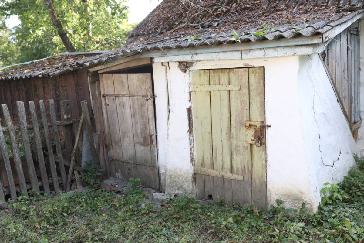 A Family Spent Years Wondering Why Their Mother Refused to Ever Discuss the Old Garden Shed, Until They Found the Door Had Been Painted Shut on Purpose