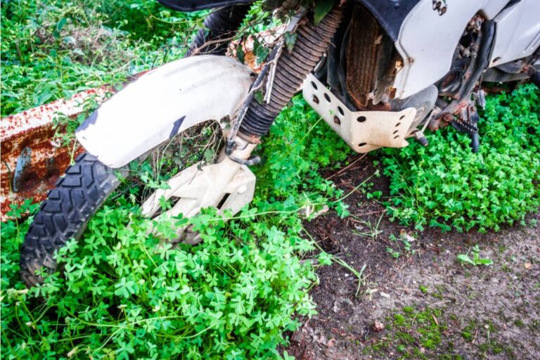 Homeowner Tried to Clear an Abandoned Scooter From the Shared Garden, Then Learned His Neighbor Still Considered the Rusty Relic Valuable