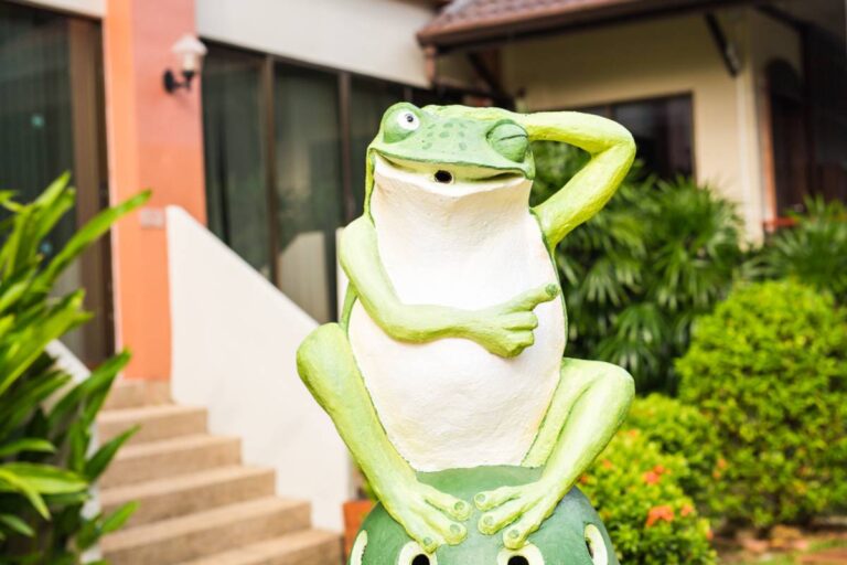 A Young Man Placed an 80-Pound Iron Frog Beside His Mother's Front Door as a Temporary Prank, Then Discovered Why She Would Never Let It Leave the Garden