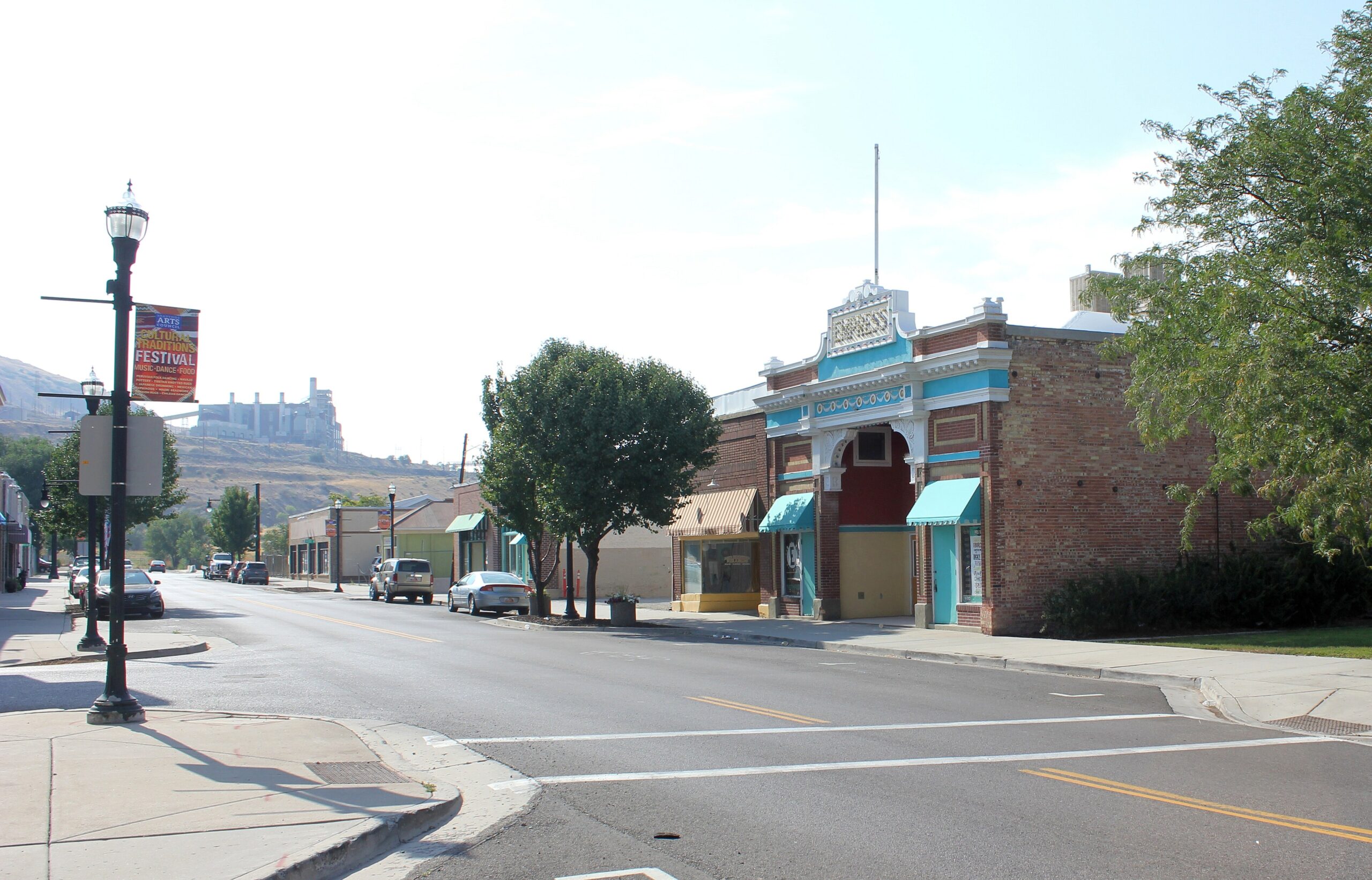 A street view of Magna, Utah